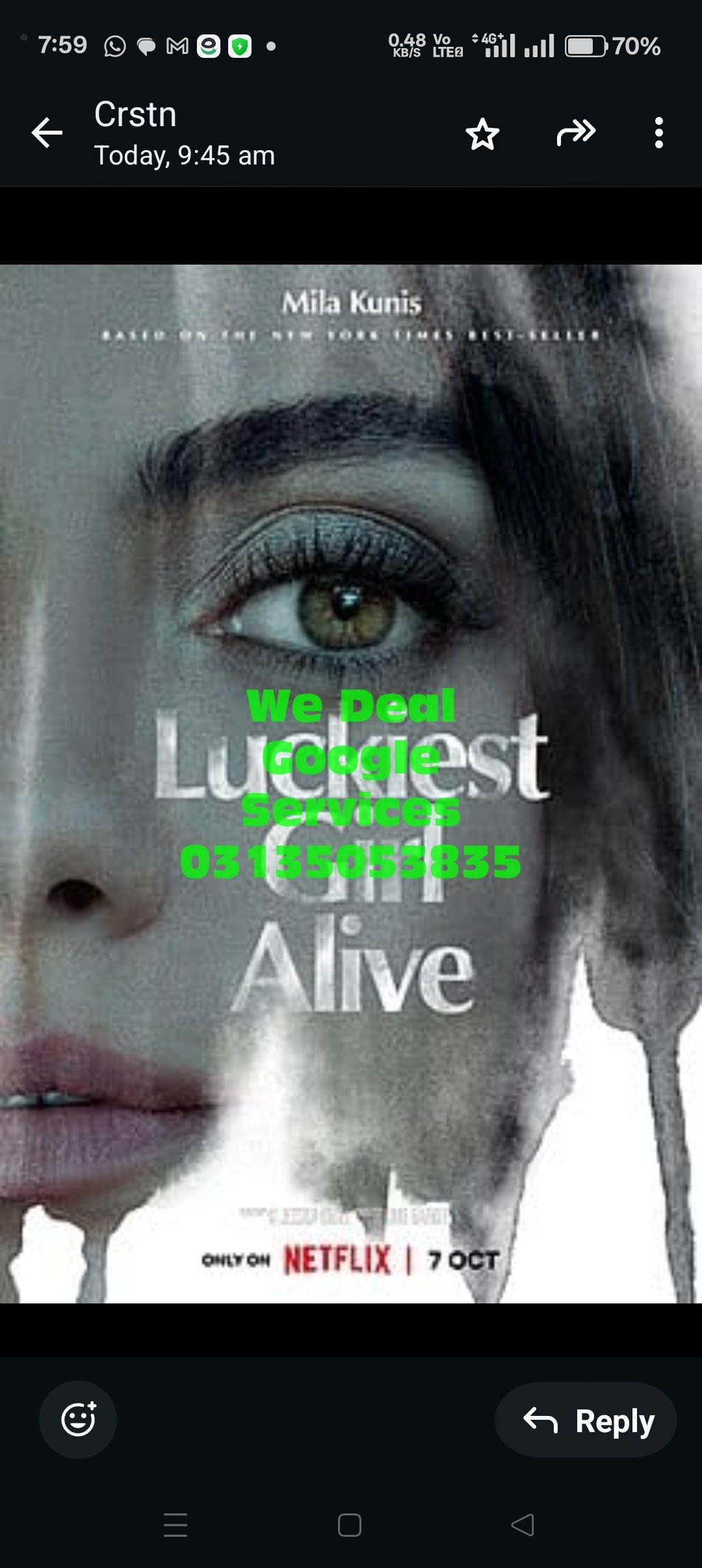 Luckiest Girl Alive (2022) {Hindi-English}👇1Click Playable & Download Links👇