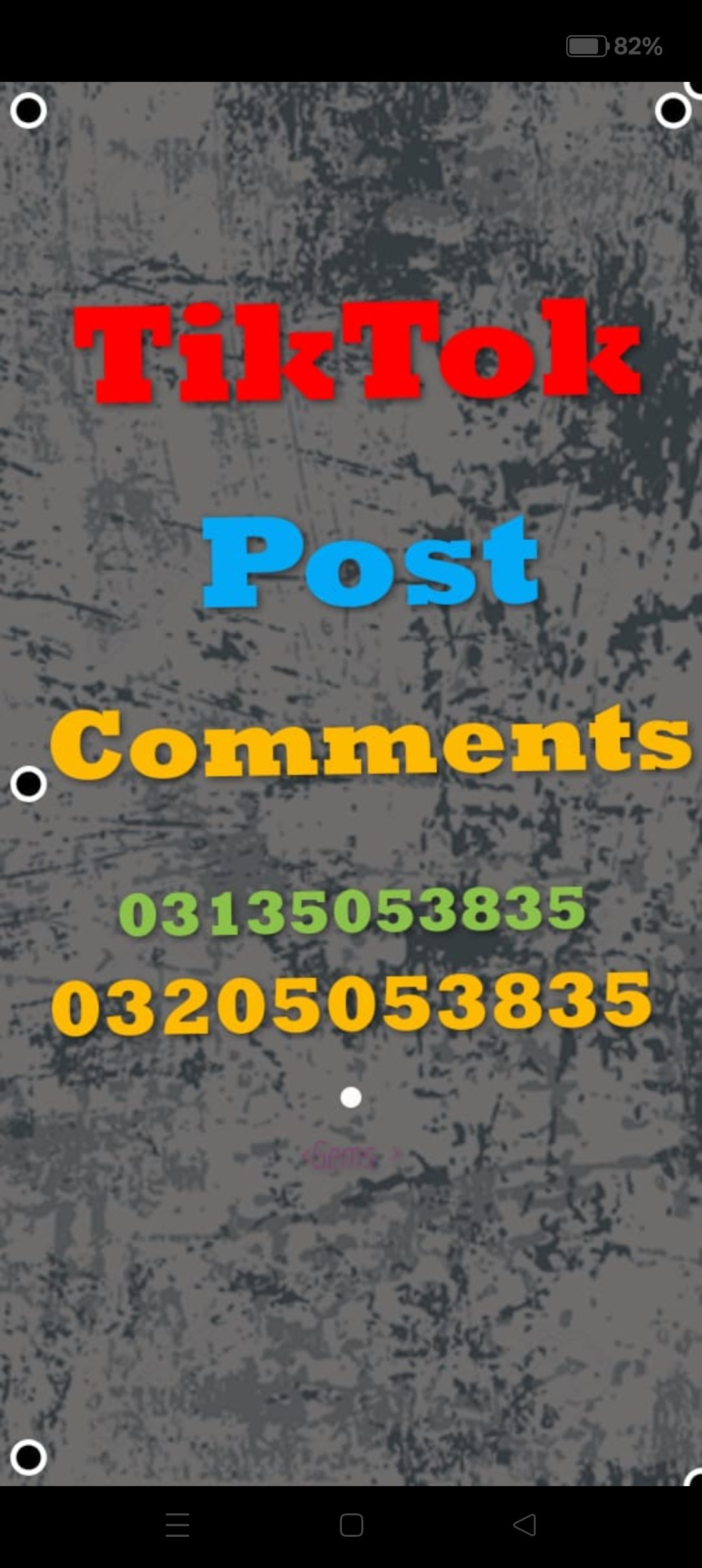 TikTok post comment services