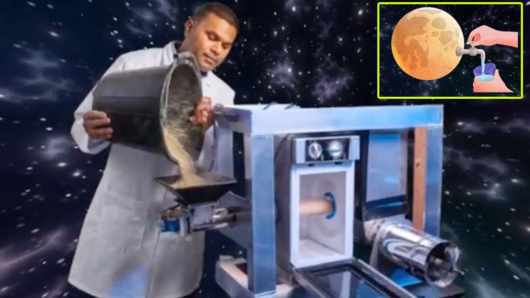 A device has been developed to purify water on the Moon